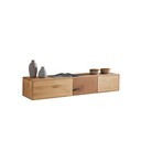 TV-Board I Herning Wildeiche mit Hirnholz Maserung 170 x 40 x 30,5 cm