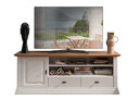 TV Kommode Alva aus massiver Kiefer und Eiche TV Kommode II, 178 x 44.5 x 66.5 cm