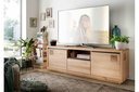TV Kommode II Skarby aus massiver Wildeiche 170 x 56 x 40 cm