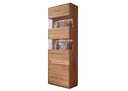 Vitrine I Ella geölt 63 x 43,5 x 207 cm, links, Kernbuche