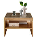Wildeiche Linnea Couchtisch Couchtisch I, 66 x 43 x 66 cm