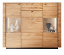 Wildeiche Linnea Highboard II Highboard II, 157,2 x 126,5 x 41,6 cm