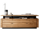 Wildeiche Linnea TV-Board I TV-Board I mit TV-Aufsatz, 179 x 46,5 x 41,6 cm