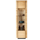 Wildeiche Linnea Vitrine I Vitrine I, 58,6 x 206,5 x 41,6 cm
