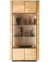 Wildeiche Linnea Vitrine II Vitrine II, 98,6 x 206,5 x 41,6 cm