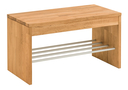 Garderoben Bank Velkom Eiche, 82 x 45 x 40 cm