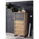Highboard Byrum Massive Akazie 61,5 x 128 x 40 cm