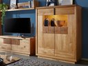 Highboard I Hulsig Massive Wildeiche 98,9 x 139,4 x 43,5 cm