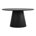 Osaka Esstisch Rund Ø 140 cm, Höhe 75 cm, Black