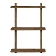 Townsville Wandregal 3-Ablagen 50 x 20 x 75 cm - Dark brown