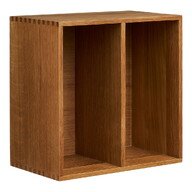 Townsville Wandregal mit Teiler 30 x 18 x 30 cm - Natural