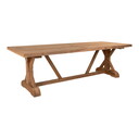 House Nordic Volos Outdoor Esstisch Teak 240 cm Natur 240x100x75 cm