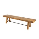 Bank FINCA Kiefernholz vintage braun 165 x 40 x 47 cm