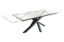 Invicta MARVELOUS Esstisch Keramik Marmor Optik | Skandinavisches Design 180x90x76 white