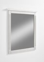 Hängespiegel Eva nordische Kiefer massiv 79 x 6 x 101 cm, weiß/weiß