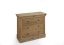 Kommode Bergen Nordische Kiefer massiv 107 x 45,1 x 90 cm, laugenfarbig/laugenfarbig