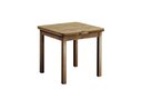Landhaus Esstisch Karl Kristel 77 x 77 x 74 cm, laugenfarbig/laugenfarbig