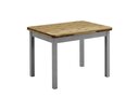 Landhaus Esstisch Karl Kristel 104 x 77 x 74 cm, grau/laugenfarbig