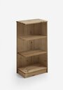 Regalergänzung für Kommode Bergen Nordische Kiefer massiv 48 x 29 x 88.2 cm links, laugenfarbig/laugenfarbig