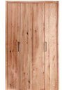 Lars Olesen Rödemis Kleiderschrank Wildeiche – Skandinavisches Design 124 x 216 x 65 - 2-türig mit passendem Passepartout
