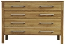 Kommode Wildeiche Massiv NECST 100 x 76 x 45 cm
