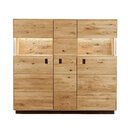 Highboard II Arosa aus Wildeiche 154,8 x 42 x 141,6 cm