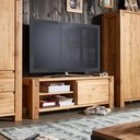 TV Board Woodstock aus Eiche 139 x 45 x 50 cm