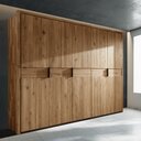 Aalborg Kleiderschrank Eiche Kleiderschrank 5 Elemente, 258 x 218 x 65 cm