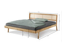 Fanø Bett Eiche 160 x 85 x 200