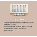 Boxspringbett Piano Khaki 140x200cm