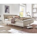Kamjo Boxspringbett Piano inkl Topper 140 x 200 cm, khaki, H2/H3