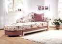 Borkum Liege Reede Hocker + Liege, Armlehne rechts, 240 x 95 x 95 cm