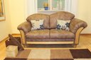 Borkum Sofa 2,5 Sitzer in Braun 2,5-Sitzer, breitere Armlehne rechts, 210 x 95 x 97 cm