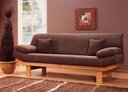 Kronborg Sofa Skovhytte 3-Sitzer, Braun, Buche, 215 x 80 x 85 cm