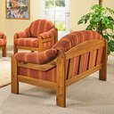Malmö Garnitur Lagan 2-Sitzer Sofa, Terra Streifen, 150 x 85 x 85 cm