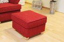 Horsens Ohrensessel Rødbøg Hocker, Rot, 54 x 54 x 39 cm