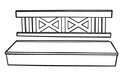 Sitzbank Eckbank Fjord selber zusammenstellen Bankelement 140 x 58 x 93 cm, weiß, Sitzfläche weiß