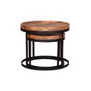 Couchtisch Set Iron 53 x 53 x 45 cm