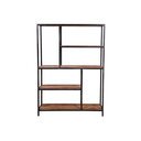 Regal Iron aus massivem Mangoholz 105 x 38 x 146 cm