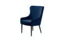 Loungesessel Ottowa aus Samt 63 x 71 x 87 cm, blau