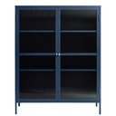 Highboard Bronco aus Metall blau