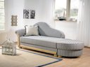 Borkum Liege Friesland Liege + Hocker, Armlehne links, 240 x 95 x 95 cm