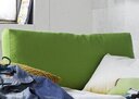 Einzelbett mit Bettschubkasten aus massiver Kiefer Kissen 2er-Set, 90 x 10 x 40 cm, lime