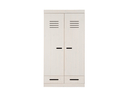Tobykids Kleiderschrank 2 türig Kiefer weiss