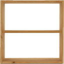 TOBYKIDS Regalsystem Würfel Kiefer massiv 50x50x35cm, Würfel groß inkl. Fachboden gelaugt