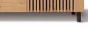 Ascona Lowboard 2 groß  Wildeiche Lowboard groß mit Holzfüßen 200 x 45 x 51cm