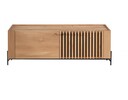 Ascona Lowboard klein Wildeiche Metallgestell 140 x 45 x 51cm