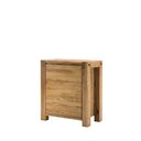 Balkenkommode klein mit Griffmulde aus Wildeiche natur geölt 79 x 45 x 90 cm