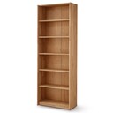 Bergamo Büro Standregal II Massivholz 80 x 36 x 222 cm, Kernbuche