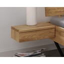 TPT Hängenachtkonsole Wildeiche B45 x T34 x H16 cm